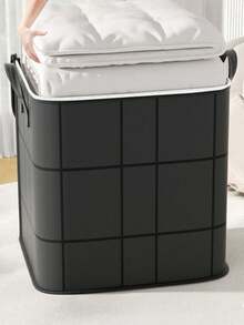 1/5Pcs Large Window Grid Moving Storage Bags – Heavy Duty Thickened Tote With Reinforced Handles, 3 Sizes For Clothes Bedding Packing, Durable Storage Solution For Moving, Dorm, Travel - Multicolor - View 4