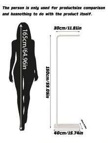 A Nordic Clothes Hanger, Floor To Ceiling Hanging Hanger, Light Luxury Coat Rack - Multicolor - View 4