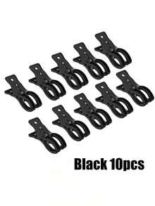 5/10pcs 3.5 Inch Heavy Duty Clear Plastic Spring Clips, Multipurpose Balloon Arch Clamps For Background Fixing, Sturdy Crafted Clips Suitable For Birthday Party Decor, Woodworking Projects And Photography Studio, Essential Tool Kit For Hobbyists - Multicolor - View 11
