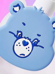SHEIN X Care Bears 60ml/2oz 心形熊可補充噴霧瓶附吊飾鑰匙圈，便攜式酒精、香水與液體收納瓶，適合旅行與日常攜帶 - 藍色 - 查看 4