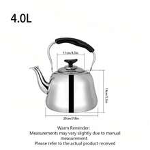 Stainless Steel Whistling Kettle - Mirror Polished, Foldable Handle, Fast Boiling, 1L To 6L Capacity, Suitable For Home And Restaurant - Multicolor - View 11
