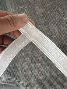 Mosquito-Proof Screens, Mosquito Window Nets, Grey Fibreglass Mesh To Keep Mosquitoes And Insects Out - Gray Mesh With White Edges - View 6