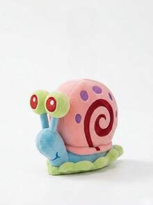 SpongeBob SquarePants | Joivida 1pc Cute Snail Plush Doll, Tactile Sensory Carryable Charm Bag Accessory For Home Travel, Endearing Sentiment Keepsake Gift For Friends Coworkers Family - Multicolor - View 5