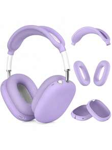 Solid Silicone Shock Absorbing Headphone Protective Case Sweatproof Design Multi Colors Available Headset Cover Perfect Spring & Birthday Gift - Multicolor - View 4