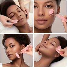 17 Peças Conjunto de Beleza e Enrolamento de Cabelo Sem Calor | Ferramenta de Enrolamento, Massageadores, Faixa de Cabeça, Fronha, Máscara de Dormir, Pente e Mais | Presente Ideal para o Dia das Mães, Casamento e Uso Diário - Multicolorido - Visão 6