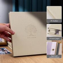 12 Inch Exquisite Large Self-Adhesive Photo Album DIY Photo Album Travel Memorial And Holiday Universal Gift - multicolor - View 8