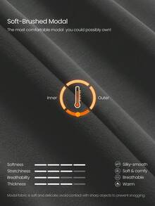GLOWMODE 莫代爾柔軟保暖曲折泡泡下擺腰長版寬鬆羅紋袖口高領套頭運動衫 日常穿搭 - 深灰色 - 查看 6