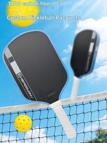 Raqueta de Pickleball JolaGEN5 de Fibra de Carbono Quinta Generación Núcleo PROV Moldeo Secundario por Prensado en Caliente - Rojo - Ver 2