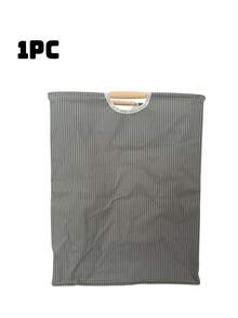 Cesto per il bucato in bambù con ruote da 60L con coperchio, dotato di sacchetto per il bucato rimovibile, design pieghevole con manico. Cesto extra grande e pieghevole per i panni sporchi, pratico contenitore per lo stoccaggio del bucato domestico - Multicolore - Visualizzare 11