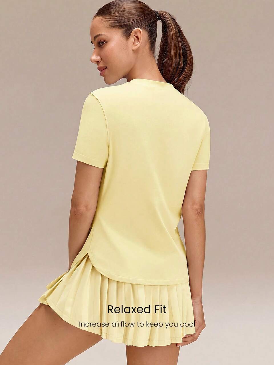 Pima Cotton Love You More Soft Breathable Lightweight Waist Length Regular Fit Crewneck T-Shirt Daily Casual Wear