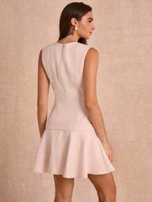 Women Midi Dresses - 粉色 - 查看 6