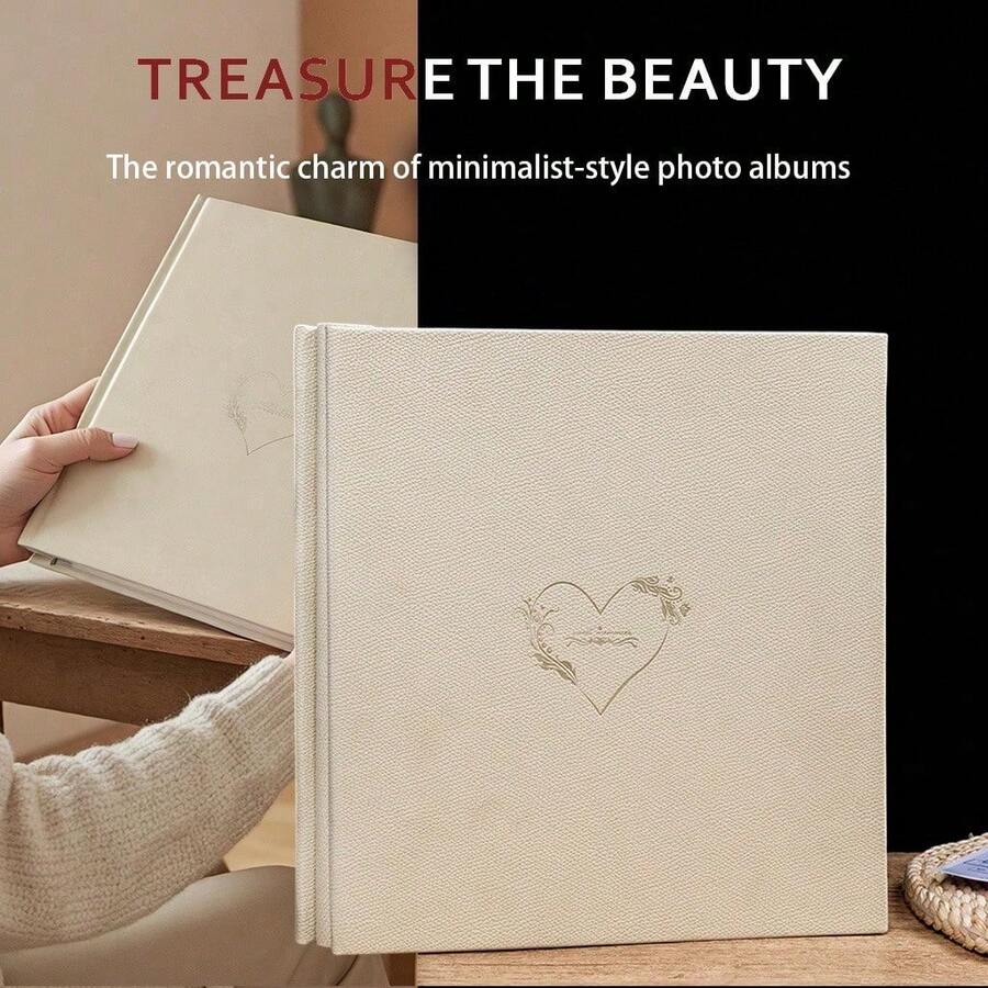 12 Inch Exquisite Large Self-Adhesive Photo Album DIY Photo Album Travel Memorial And Holiday Universal Gift - multicolor - View 1