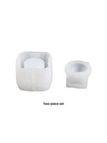 European-Style Relief Dome Castle Storage Box Silicone Mold Diy Gypsum Cartoon House Candlestick Epoxy Mold. - Castle - View 10