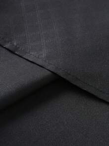 Manfinity Mode Men's Single-Breasted Casual Versatile Daily Long Sleeve Shirt - Black - View 5