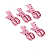 5/10pcs 3.5 Inch Heavy Duty Clear Plastic Spring Clips, Multipurpose Balloon Arch Clamps For Background Fixing, Sturdy Crafted Clips Suitable For Birthday Party Decor, Woodworking Projects And Photography Studio, Essential Tool Kit For Hobbyists - Multicolor - View 14