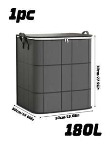 1/5Pcs Large Window Grid Moving Storage Bags – Heavy Duty Thickened Tote With Reinforced Handles, 3 Sizes For Clothes Bedding Packing, Durable Storage Solution For Moving, Dorm, Travel - Multicolor - View 15