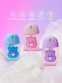 SHEIN X Care Bears 50ml/1.8oz 可愛熊便攜旅行噴霧瓶，PET材質，細霧噴頭，噴出細膩霧狀，可裝填清潔液、蚊香液、保養水等液體，適合旅行與日常使用 - 彩色 - 查看 1