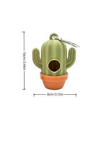 PETSIN 1PC Practical Pet Poop Bag Dispenser Cute Cactus Durable Material Dog Waste Bag Leash-Mountable Compact Pet Waste Container Hands-Free Poop Bag Organizer For Daily Dog Walks Outdoor Activities Great Gift Choice For Dog Owners - Multicolor - View 15