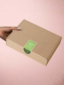 SHEIN 50/100/200 Piezas Etiquetas Adhesivas Rectangulares Lindas para Sellar Cajas de Regalo y Embalaje - Ver 4