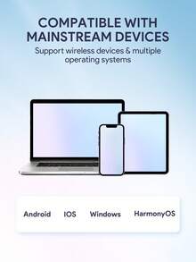 JMMO 高品質音質 5.3 自動配對無線耳機，長續航輕量防水，適用 iOS 與 Android，適合運動健身 - 粉色 - 查看 7