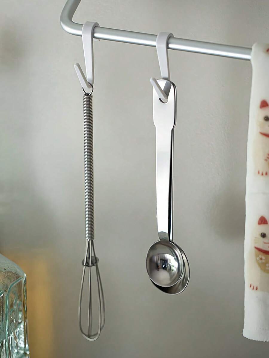 Haus Hana 1pc Stainless Steel Measuring Spoons For Milk Powder, Coffee, Seasonings - Graduated Spoons For Kitchen And Baking - Silver - View 1