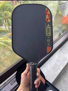 Perseus IV BEN JOHNS Pro Player Edition 16mm T700 Gen4 Propulsion Core Frosted Carbon Fiber Pickleball Paddle - Black - View 7