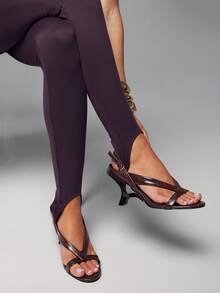 SHUZIA Women Platforms & Wedge Sandals - Coffee Brown - View 2