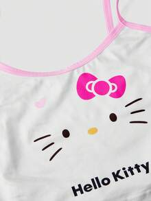Chillnights HELLO KITTY AND FRIENDS | SHEIN Women's Bobo Milk Sweet Home Wear 2-Piece Set - Multicolor - View 7