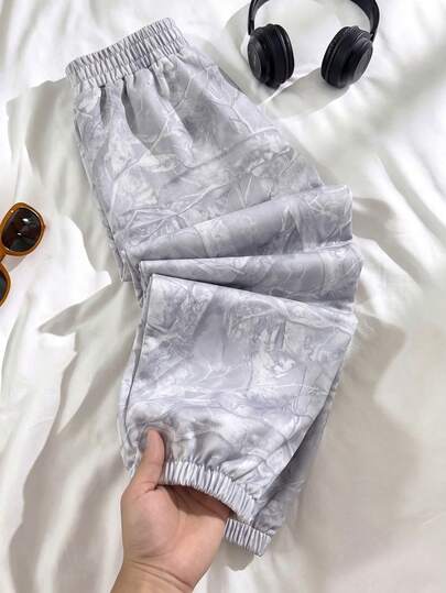 SHEIN Conjunto de dos piezas de camiseta de manga corta con ribete de contraste y falda casual para niñas preadolescentes, regreso a la escuela