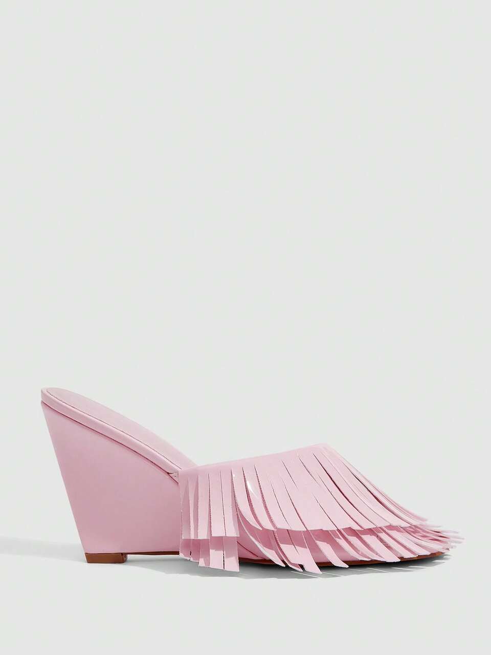 CUCCOO SZL Women's Fringed Design Elegant Fashion High-Heeled Sandals