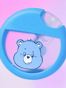 SHEIN X Care Bears 25ml/0.87oz 可愛熊便攜噴霧瓶，可補充酒精洗手液瓶，配備矽膠保護套，附掛繩，柔軟矽膠材質，迷你卡片噴霧瓶，化妝品旅行分裝瓶，按壓式噴嘴 - 彩色 - 查看 12