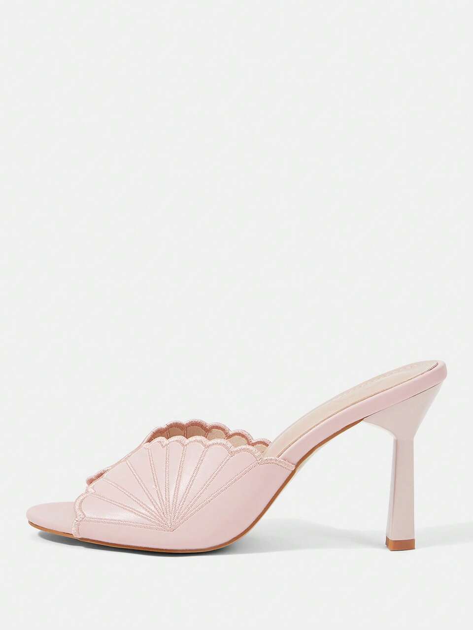 CUCCOO HITCHD Women's Shoes Fashion Banquet Party Round Toe Open-Toed High-Heeled Sandals Women's Elegant And Comfortable Elegant Versatile Thin-Heeled Slippers