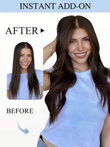 Micro Loop Human Hair Extensions Premium Virgin Remy Hair 2# Dark Brown Reusable Invisible Micro Link Bead Hair No Glue No Tape Design 50Pcs 14-22 Inch Anti Shedding Soft Texture Ideal For Full Head Makeover Holiday& Hairstyle For Girls & Women - S2 - View 8