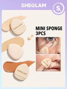 SHEGLAM Magic Finger 迷你美妝蛋 品牌美妝化妝品 適合女士與女孩 - 米色 - 查看 1