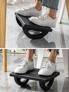 Adjustable Under-Desk Footrest With Massage Function, Suitable For Home And Office Use,Making It An Ideal Under-Desk Stool For Work Or Home Environments. - Footstool Under the Table - View 3
