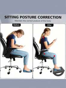 Adjustable Under-Desk Footrest With Massage Function, Suitable For Home And Office Use,Making It An Ideal Under-Desk Stool For Work Or Home Environments. - Footstool Under the Table - View 2