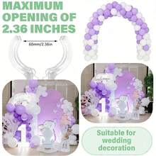5/10pcs 3.5 Inch Heavy Duty Clear Plastic Spring Clips, Multipurpose Balloon Arch Clamps For Background Fixing, Sturdy Crafted Clips Suitable For Birthday Party Decor, Woodworking Projects And Photography Studio, Essential Tool Kit For Hobbyists - Multicolor - View 7