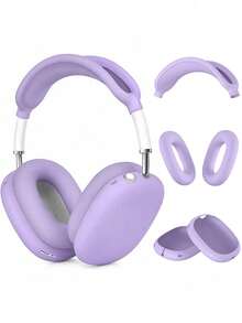 Solid Silicone Shock Absorbing Headphone Protective Case Sweatproof Design Multi Colors Available Headset Cover Perfect Spring & Birthday Gift - Multicolor - View 17