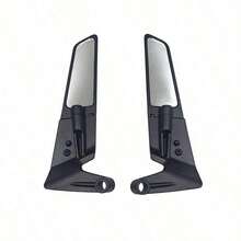 Motorcycle Invisible Winglet Rearview Mirror Kit For Kawasaki Z900 Z650 2021 2022 2023, Adjustable Rearview Mirrors - A - View 11