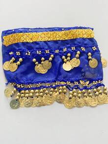 PETSIN 1PC Shiny Sequin Pet Waist Chain Decor, Cute Hip Dance Ornament For Corgi Dogs - Multicolor - View 11