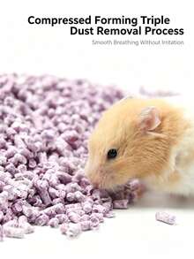 1000g Colorful Paper Pellets For Hamster Bedding, Absorbent And Odor-Absorbing, Moisture-Proof And Warm For Winter Use - View 5