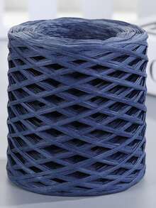 1Roll 120g /200m Natural Raffia Straw Yarn Raffia Paper Knitting Material Cushion Baskets Hat HandBag Colrful DIY Crochet Supplies - multicolor - View 32