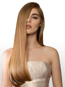 Micro Loop Human Hair Extensions Premium Virgin Remy Hair 6# Light Brown Reusable Invisible Micro Link Bead Hair No Glue No Tape Design 50Pcs 14-22 Inch Anti Shedding Soft Texture Ideal For Full Head Makeover Holiday& Hairstyle For Girls & Women - S6 - View 3