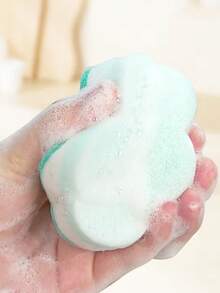 20/10/12/6/5/1 buah Spons Pembersih Motif Bunga Biru Merak, Ringan, Sangat Menyerap, Dapat Digunakan Kembali, Cocok Untuk Dapur, Kamar Mandi, Mobil, Luar Ruangan, Sekolah, dll., Pendamping Dapur yang Sempurna - Beraneka warna - View 4