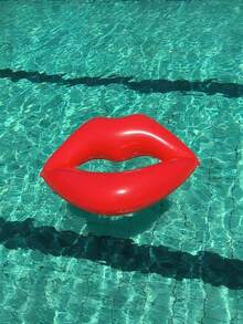 Inflatable Lips Pool Float, Large Lip Shaped PVC Swimming Ring For Pool Party, Water Sports Summer Beach Floating Lounger - multicolor - View 2