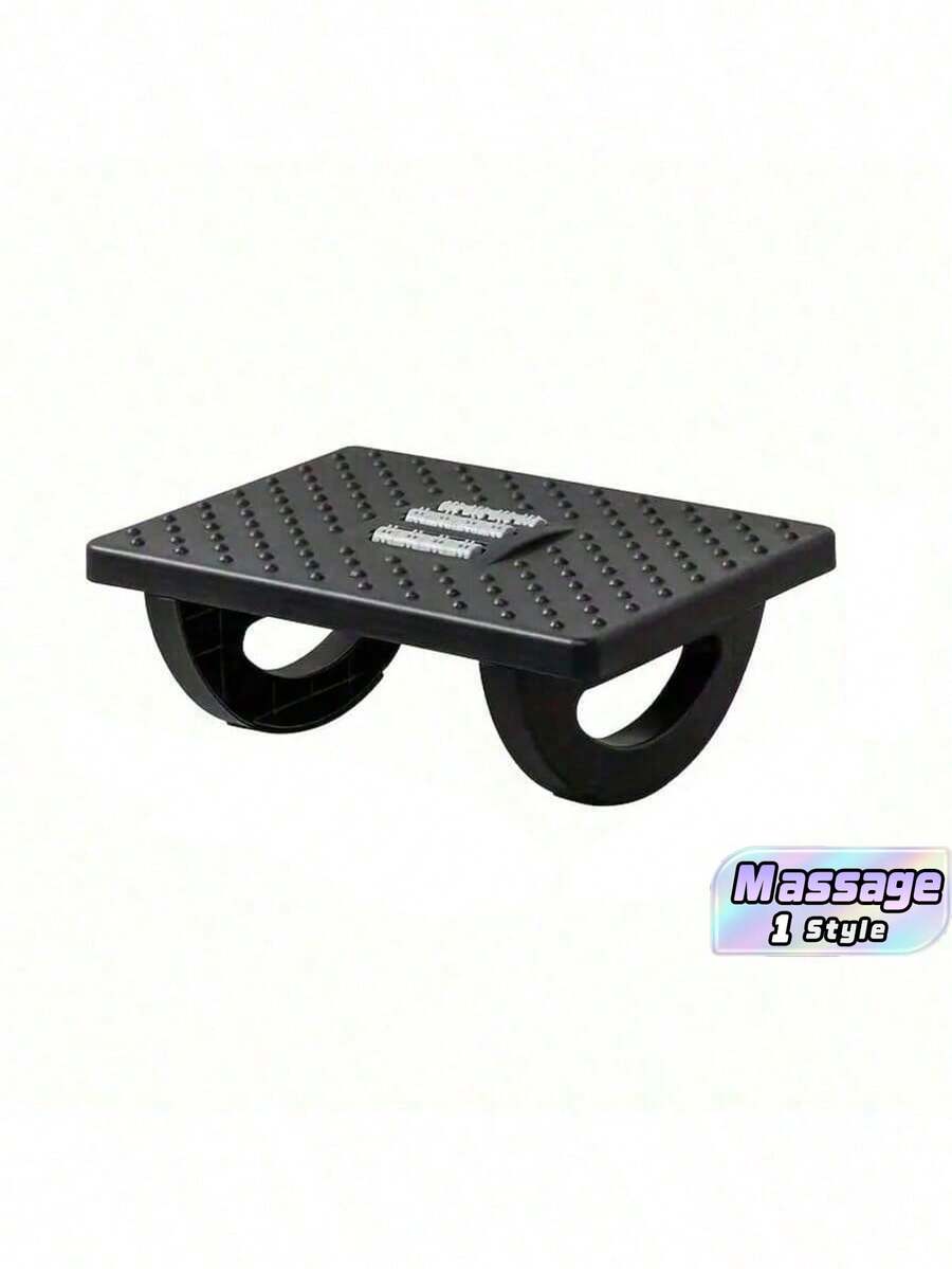Adjustable Under-Desk Footrest With Massage Function, Suitable For Home And Office Use,Making It An Ideal Under-Desk Stool For Work Or Home Environments. - Footstool Under the Table - View 1