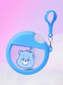 SHEIN X Care Bears 25ml/0.87oz 可愛熊便攜噴霧瓶，可補充酒精洗手液瓶，配備矽膠保護套，附掛繩，柔軟矽膠材質，迷你卡片噴霧瓶，化妝品旅行分裝瓶，按壓式噴嘴 - 彩色 - 查看 11