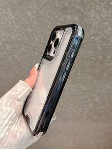軍規防震硬 PC 1件裝 3合1 透明防摔手機殼，適用 iPhone 17 Air 16 15 14 13 12 11 Pro Max，禮品首選 - 黑色 - 查看 7