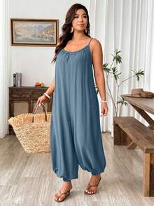 Weeklong Mono casual texturizado holgado con fruncido para otoño - Azul - Ver 3