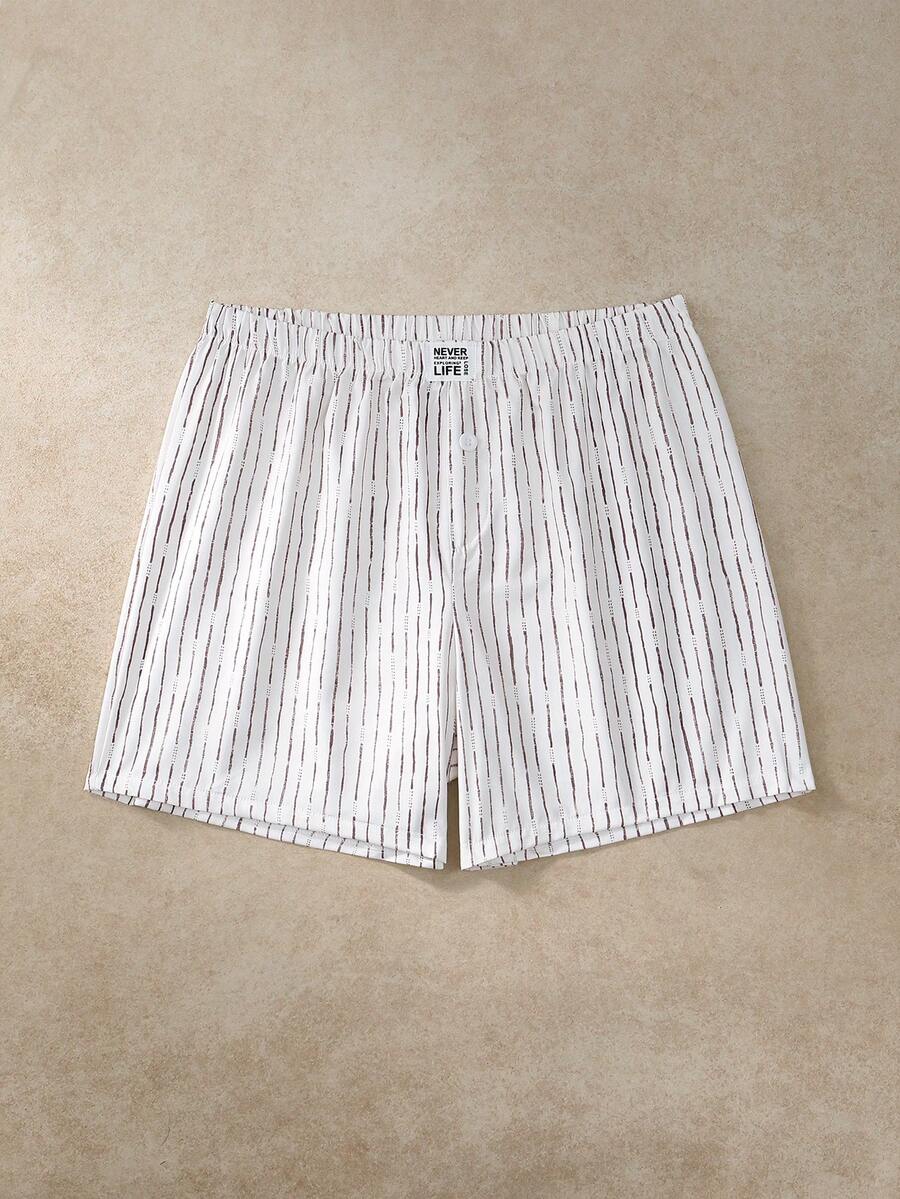 EverLounge Men's Winter Casual Funny Cute Striped Alro Pants Concert Black And White - Multicolor - View 1